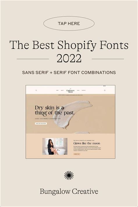 best shopify font combinations